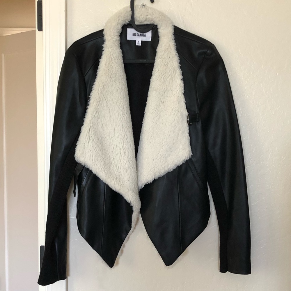 Urban outfitters BB Dakota faux biker jacket